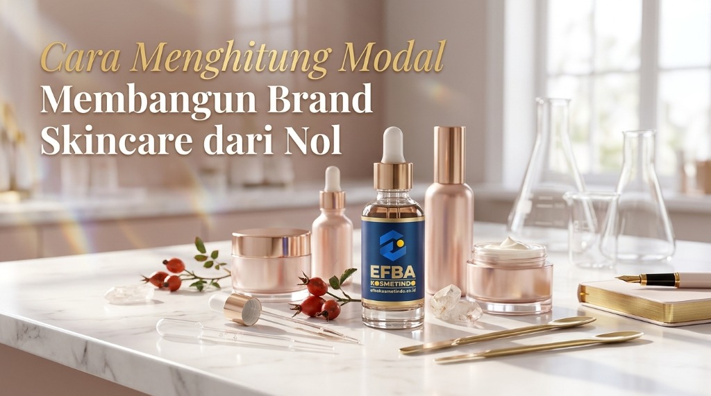 rincian biaya modal usaha skincare