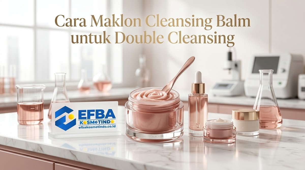 Produk cleansing balm untuk double cleansing