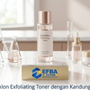 Panduan Maklon Exfoliating Toner dengan Kandungan AHA/BHA exfoliating toner