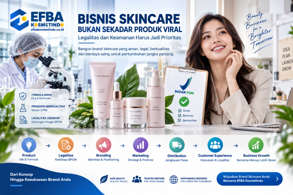 bisnis skincare legal