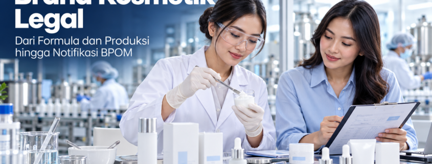 cara membuat brand kosmetik legal
