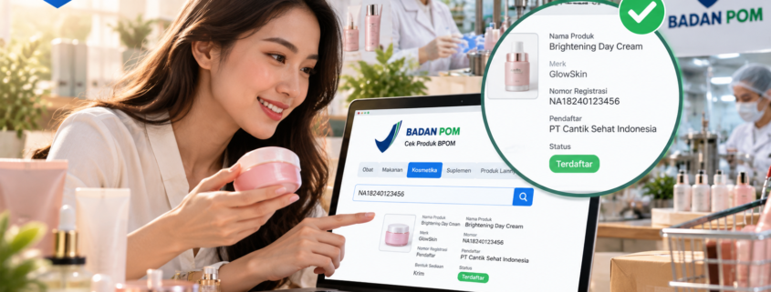 cara cek kosmetik BPOM